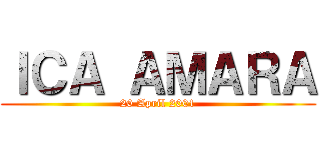 ＩＣＡ ＡＭＡＲＡ (20 April 2001)