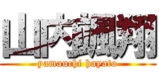 山内颯翔 (yamauchi hayato)