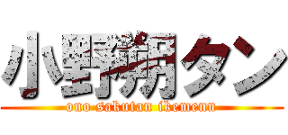 小野朔タン (ono sakutan ikemenn)