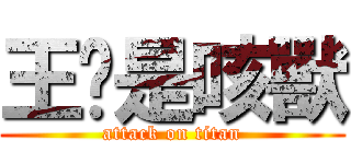 王瑋是咳獸 (attack on titan)