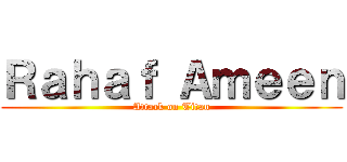 Ｒａｈａｆ Ａｍｅｅｎ (Attack on Titan)