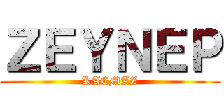 ＺＥＹＮＥＰ (KACMAZ)