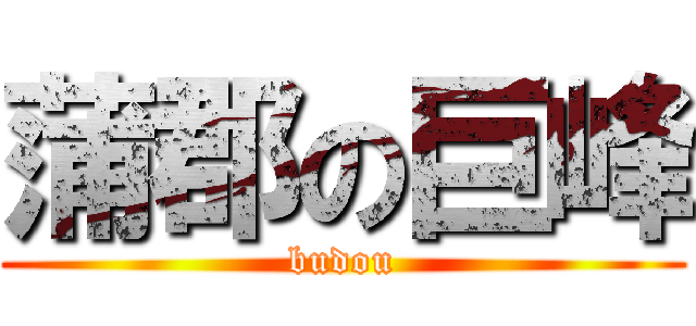 蒲郡の巨峰 (budou)