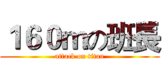 １６０ｍの班長 (attack on titan)