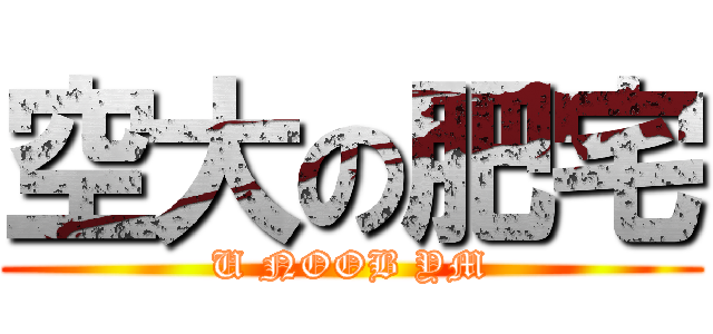 空大の肥宅 (U NOOB YM)