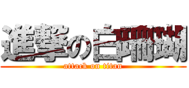 進撃の白珊瑚 (attack on titan)