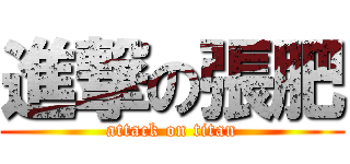 進撃の張肥 (attack on titan)