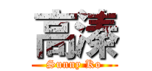 高溱 (Sunny Ko)