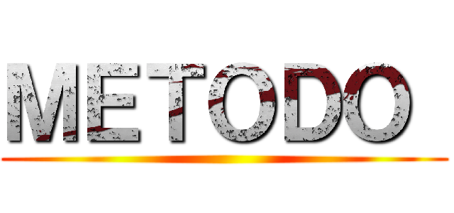 ＭＥＴＯＤＯ  ()