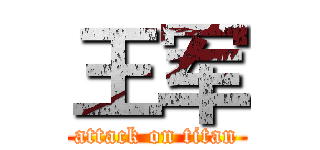 王军 (attack on titan)