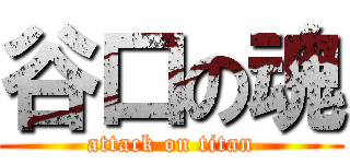 谷口の魂 (attack on titan)