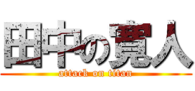 田中の寛人 (attack on titan)