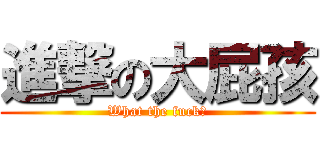 進撃の大屁孩 (What the fuck?)