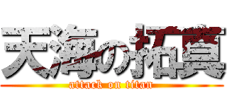 天海の拓真 (attack on titan)