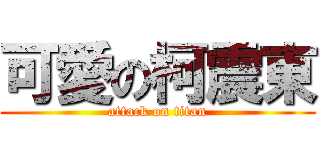 可愛の柯震東 (attack on titan)