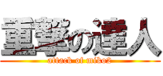 重撃の達人 (attack of miko2)