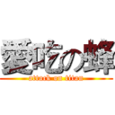 愛吃の蜂 (attack on titan)