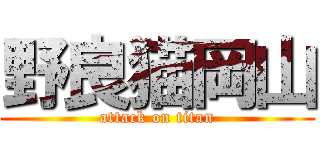 野良猫岡山 (attack on titan)