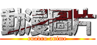 動漫圖片 (cuadro anime)