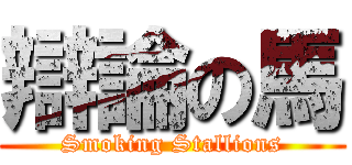 辯論の馬 (Smoking Stallions)