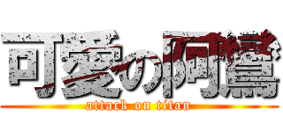 可愛の阿鸞 (attack on titan)