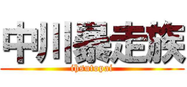 中川暴走族 (ihsutopai)