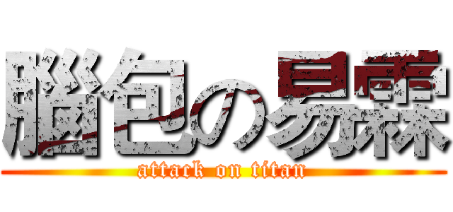 腦包の易霖 (attack on titan)