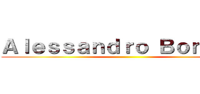 Ａｌｅｓｓａｎｄｒｏ Ｂｏｎｉｌｌａ ()