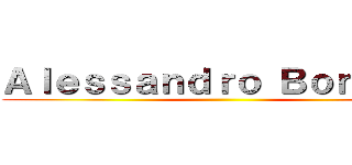 Ａｌｅｓｓａｎｄｒｏ Ｂｏｎｉｌｌａ ()