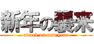 新年の襲来 (attack on new year)
