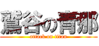 鷲谷の青那 (attack on titan)