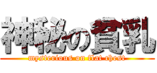 神秘の貧乳 (mysterious on flat chest)