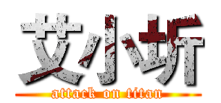 艾小圻 (attack on titan)