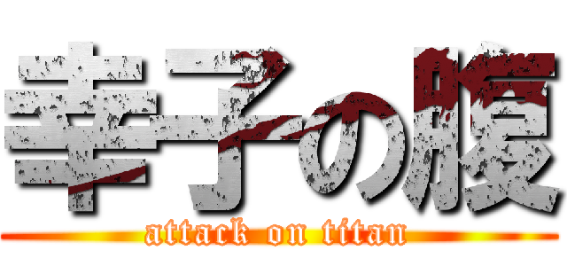 幸子の腹 (attack on titan)