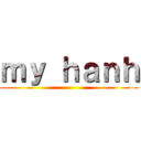 ｍｙ ｈａｎｈ ()