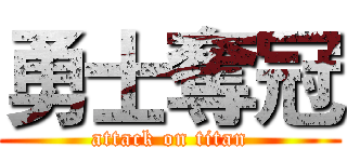 勇士奪冠 (attack on titan)