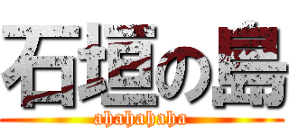 石垣の島 (ahahahaha)