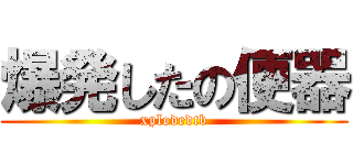 爆発したの便器 (xplodedtb)