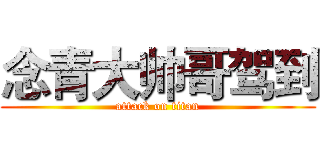 念青大帅哥驾到 (attack on titan)