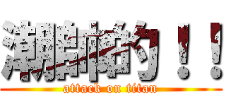 潮帥的！！ (attack on titan)