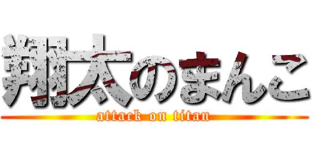 翔太のまんこ (attack on titan)