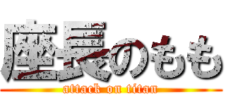 座長のもも (attack on titan)