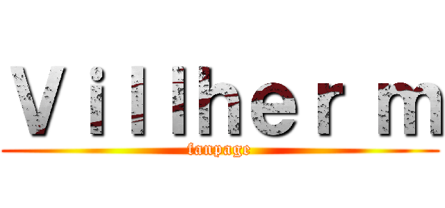 Ｖｉｌｌｈｅｒ ｍ (fanpage)