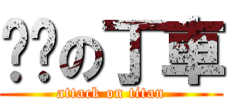 跑跑の丁車 (attack on titan)