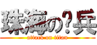 珠海の步兵 (attack on titan)