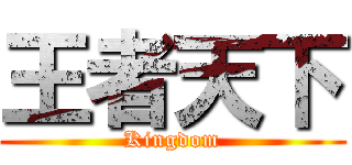 王者天下 (Kingdom)