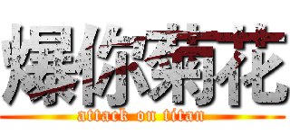 爆你菊花 (attack on titan)