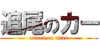 追尾のカー (attack on titan)