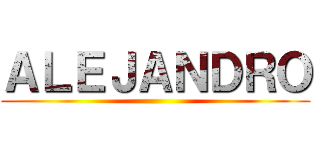 ＡＬＥＪＡＮＤＲＯ ()