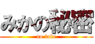 みかの秘密 (no fake)